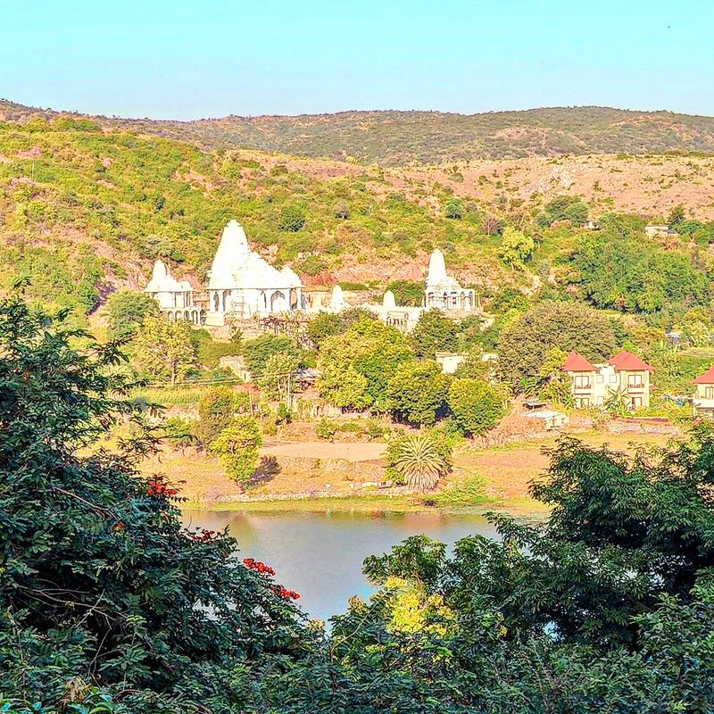 Temple by the Lake