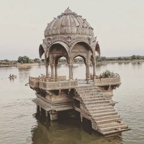 Submerged Pavilion, Jaisalmer, Rajasthan