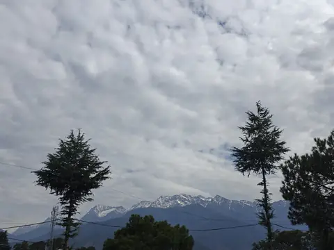 Snow Over the Ridge, Himachal Pradesh, India