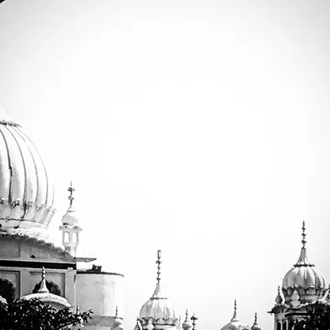Sikh Silhouettes, Anandpur Sahib, Punjab