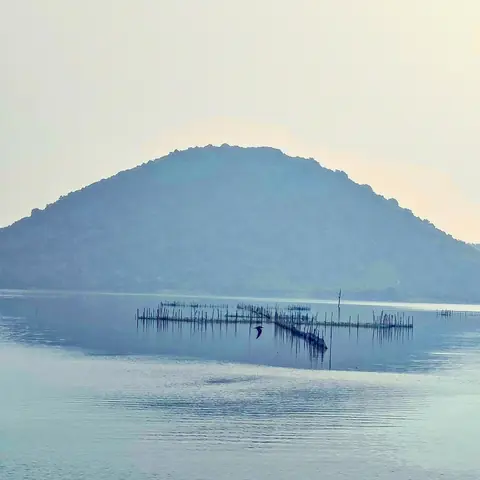 Blue Stillness, Andhra Pradesh, India