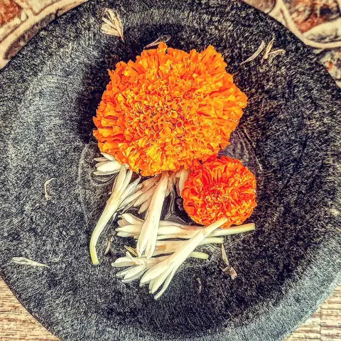 Marigold Offering, India