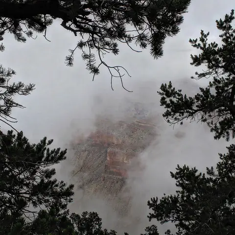 Canyon in Cloud, Grand Canyon, Arizona, USA