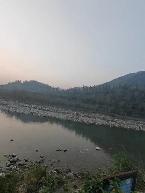 River, Hills, Last Light, Dehradun, Uttarakhand