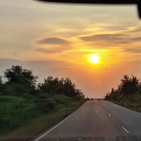 Sun on the Highway, India