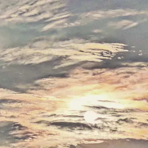 Sunset, Held in Water, India